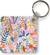 Porte-clés - Cadeaux - Été - Plantes - Pastel - Plastique