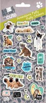 stickervel Puffy Too Cute junior 10 x 22 cm vinyl