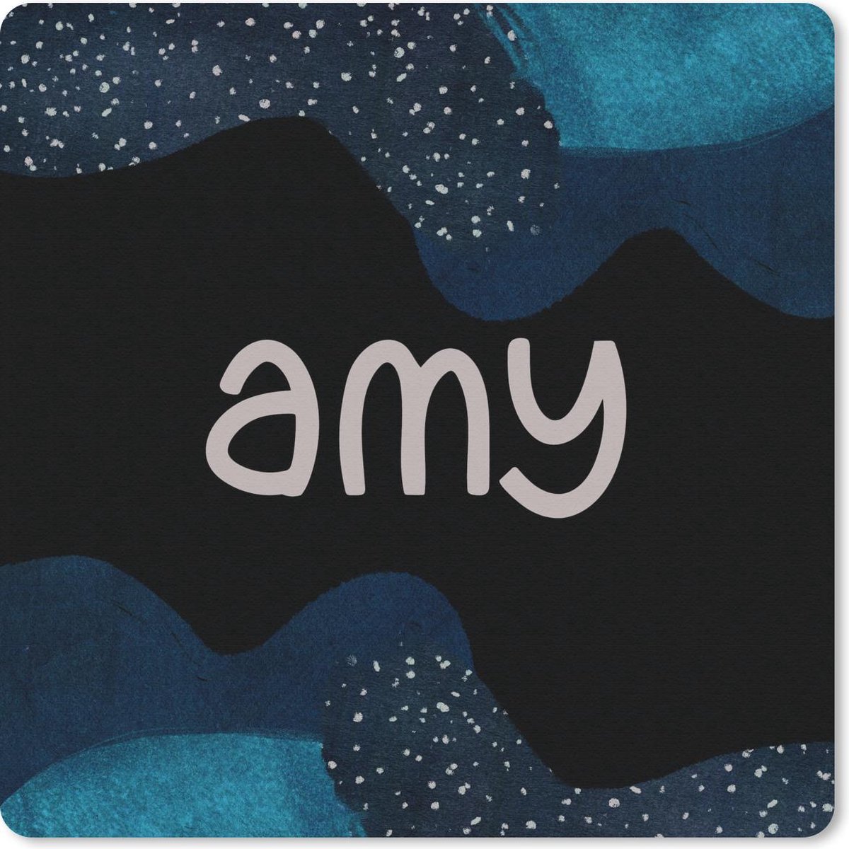 Muismat 30x30 cm - Mousepad Amy - Pastel - Meisje - Muismatten