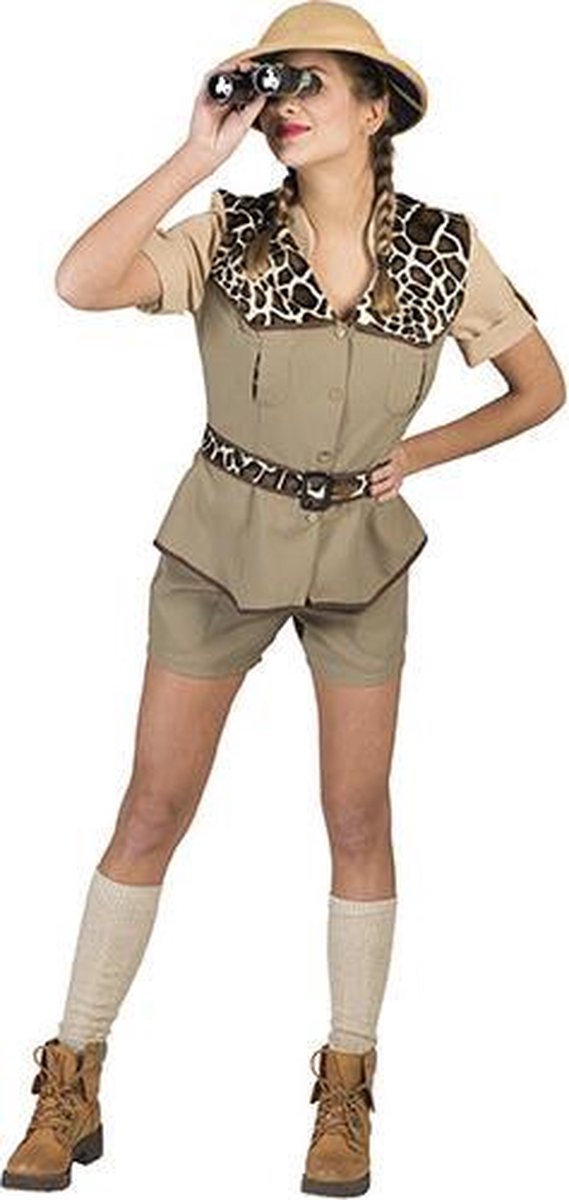 Safari outfit vrouw