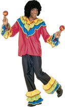 Widmann - Brazilie & Samba Kostuum - Kleurrijk Braziliaan Kostuum Man - Multicolor - Large - Carnavalskleding - Verkleedkleding