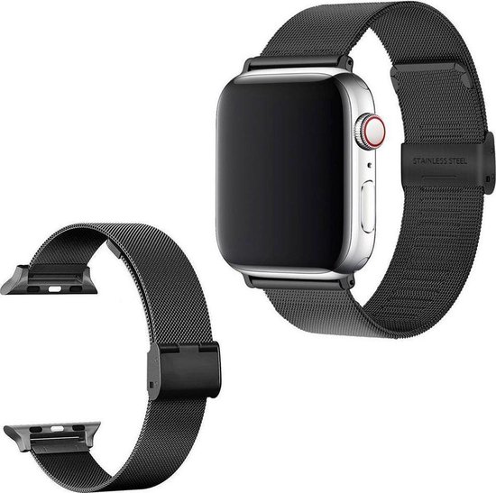 Luxe Metalen Armband geschikt voor Apple Watch Series 1/2/3/4/5/6/7/8/SE/Ultra