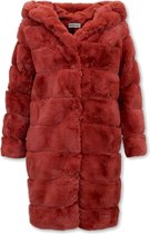 Rode Faux fur jas dames kopen? Kijk snel! | bol.com