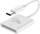 De Beste Gadgets USB-C Cardreader - SD kaart, Micro SD (Hoge capaciteit) - Android Cardreader - Kaartlezer - Camera Connection Kit