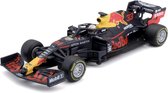 Bburago Red Bull Honda RB16 - #33 Max Verstappen - winnaar Abu Dhabi GP 2020 - inclusief luxe showcase met berijder - schaal 1:43