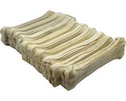 Landman Geperst Kauwbot (10st) - 21cm - Hondensnacks - Hondensnoepjes - Kauwbotten Hond - Kauwstaaf