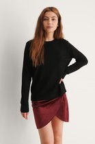 na-kd  knitted sweater Dames Knitwear - Maat L