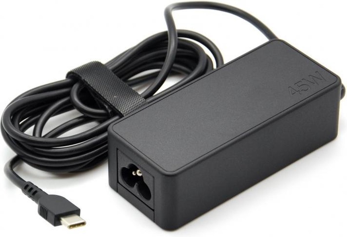 Universele 45W USB-C oplader/adapter voor laptop - telefoon - tablet en game console