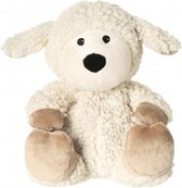 warmteknuffel schaap 32 cm wit