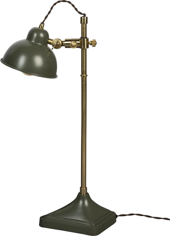 Dutchbone Todd Bureau lamp - Groen