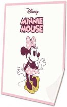 plaid Minnie Mouse meisjes polyester 160 cm roze