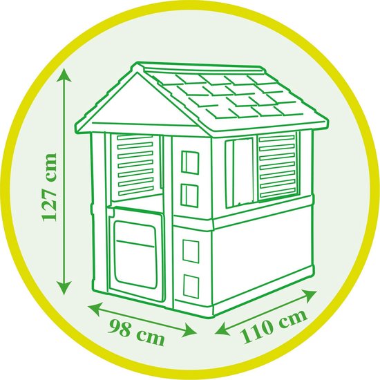 Smoby - Jolie House - 98 x 110 x 127 cm- Speelhuis