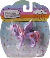 eenhoorn Pocket Unicorn meisjes paars/slotje