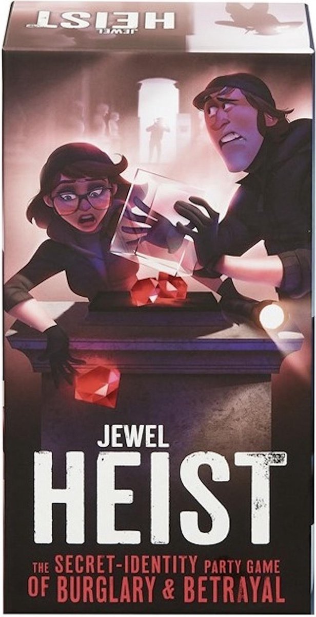 Mattel™ JEWEL HEIST Strategiespel | Kaaten Spellen - Familie spel 4-8 personen