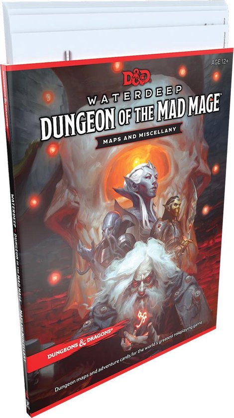 Dungeons & Dragons Waterdeep: Dungeon of the Mad Mage Maps and Miscellany (Accessory, D&d Roleplaying Game)