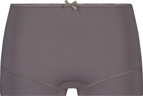 RJ Bodywear Pure Color dames short - taupe - Maat: S