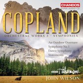 BBC Philharmonic Orchestra, John Wilson - Copland: Orchestral Works 3 - Symphonies (CD)