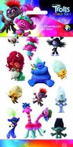 kindertattoos Trolls WT junior papier 12 stuks