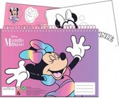 schetsblok Minnie Mouse junior 23 x 33 cm papier roze