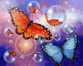 diamond painting vlinders 40x30 cm