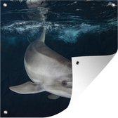 Tuindoek Dolfijn - Water - 100x100 cm