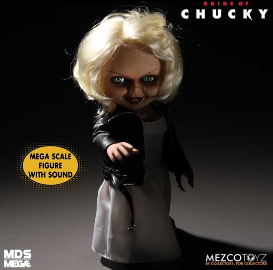 Mezcotoys Bride of Chucky Tiffany - Pratende actiefiguur - 15 inch