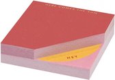 notitieblok post-it bright&light papier rood 200 vel