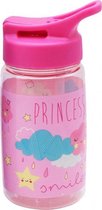 drinkfles meisjes 500 ml tritan roze/transparant/blauw