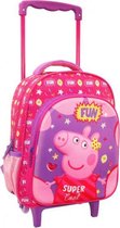 trolley Peppa Pig junior 27 x 31 cm PL roze