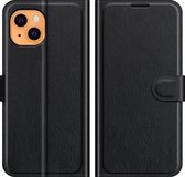 ShieldCase® geschikt voor Apple iPhone 13 wallet bookcase - zwart