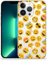 Backcover Soft Siliconen Hoesje iPhone 13 Pro Max Telefoon Hoesje Super als Cadeautjes voor Meisjes Emoji