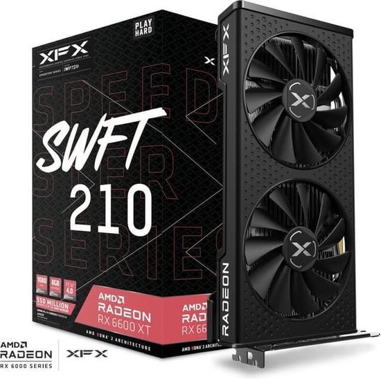 XFX Radeon RX 6600 XT SWFT 210 Core Gaming - Carte vidéo | bol.com