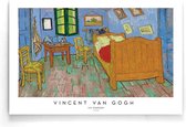 Walljar - Vincent van Gogh - De Slaapkamer - Muurdecoratie - Poster