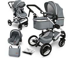 KIDUKU- 3 in 1 combi-kinderwagen