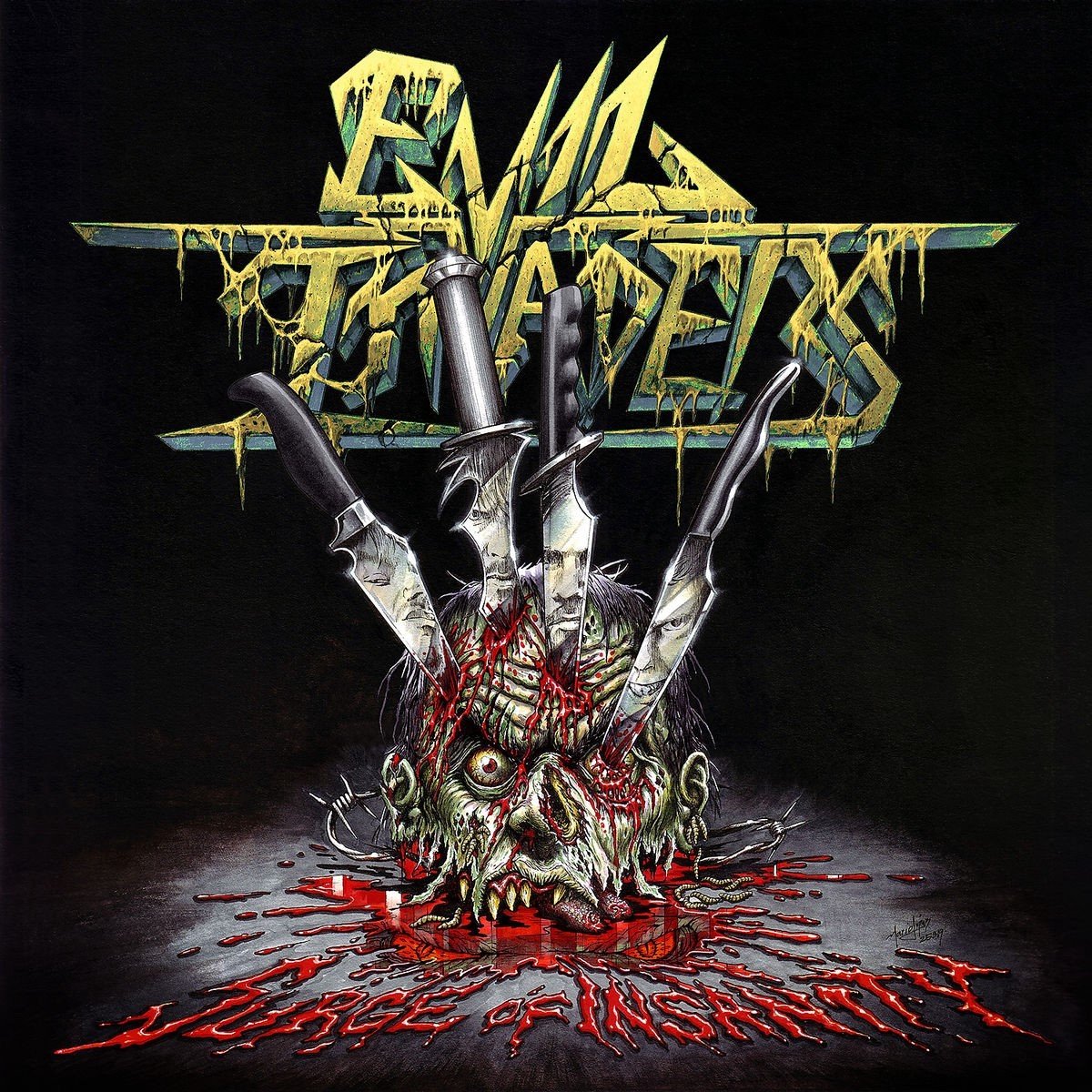 Evil Invaders - Surgery Of Insanity Live In Antwerp (2 CD) (Limited Edition)