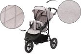 Fillikid Wandelwagen Jogger Licht Grijs Gemêleerd