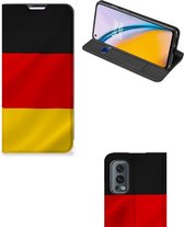 Telefoontasje OnePlus Nord 2 5G Smartphone Hoesje Duitse Vlag