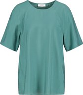 GERRY WEBER Dames Luchtig blouseachtig shirt Mineral Green-40
