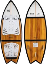 Ronix Koal Classic Fish Wakesurf Board - Esdoorn/Wit/Zwart