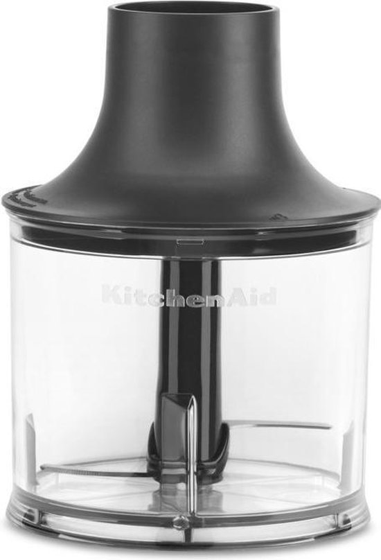Professionele Kitchenaid Staafmixer Set 20cm - Amandelwit / Creme - Garde + Hakmolen + Mengbeker + Panbeschermer van KitchenAid — afbeelding 5