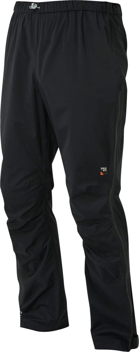 Sprayway Hydrolite Rainpant Men - Regenbroek - Heren - Zwart - Volledige rits - Maat XXL