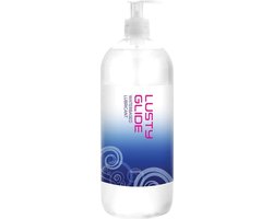 Lusty Glijmiddel op Waterbasis - 1000 ml - Dermatologisch Getest - Top Kwaliteit - Met Doseerpompje
