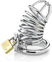 Cock Cage met Cockring Ringen - 40 MM