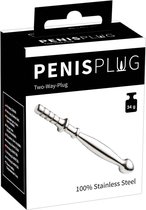 Penisplug Two-Way - Zilver