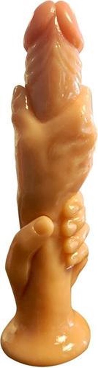 XXL Dildo The 2 Fisted Grip - Cock-In-Hands Dildo