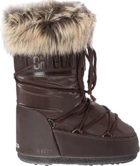 Moon Boot Snowboots Dames - Donker Bruin - Maat 31/32 | bol.com