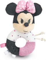 Minnie Mouse pluche rammelaar - 23 cm
