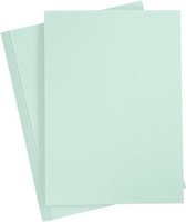 karton 21 x 29,7 cm 10 stuks pastel groen