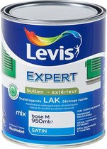 Levis lak Expert buitenhout sneldrogend mix base M zijdeglans 1L