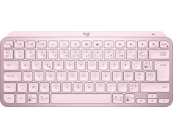 Logitech MX Keys Mini - Toetsenbord - Draadloos - AZERTY FR ISO - Roze